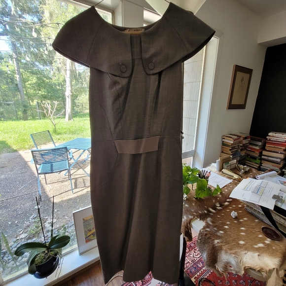 Ports 1961 Wool Dress w/ 100% Silk Lining - Picture 5 of 5